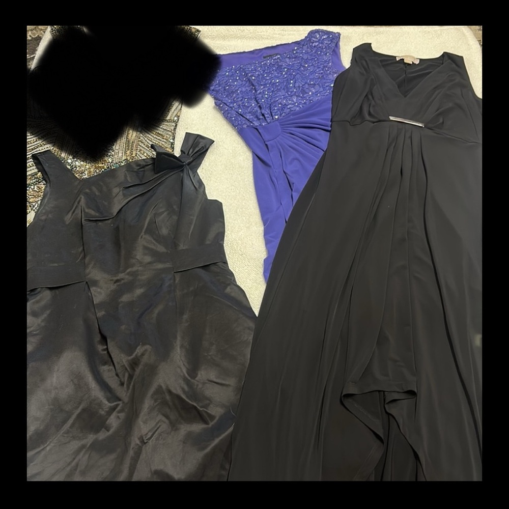 Stunning bundle of cocktail dresses. Evening dresses. New or EUC condition! S/M